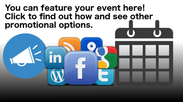 Find out how to promote your event.