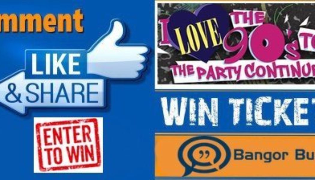 I Love the 90s, the Party Continues – Concert Tickets Giveaway