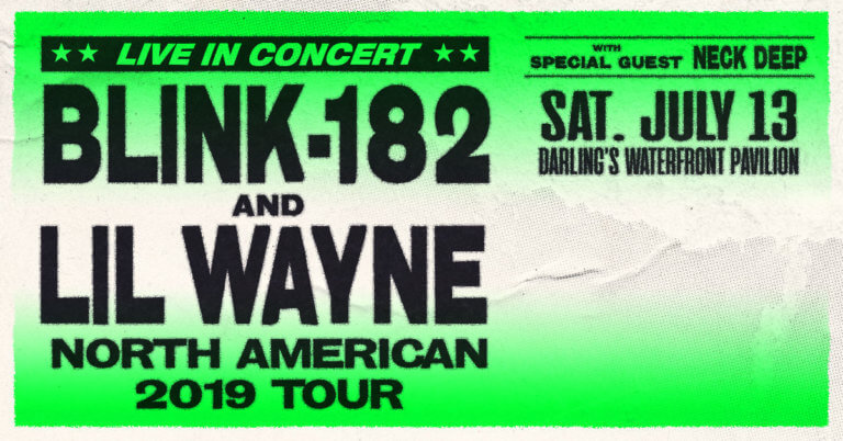Blink-182 & Lil Wayne with special guest Neck Deep July 13
